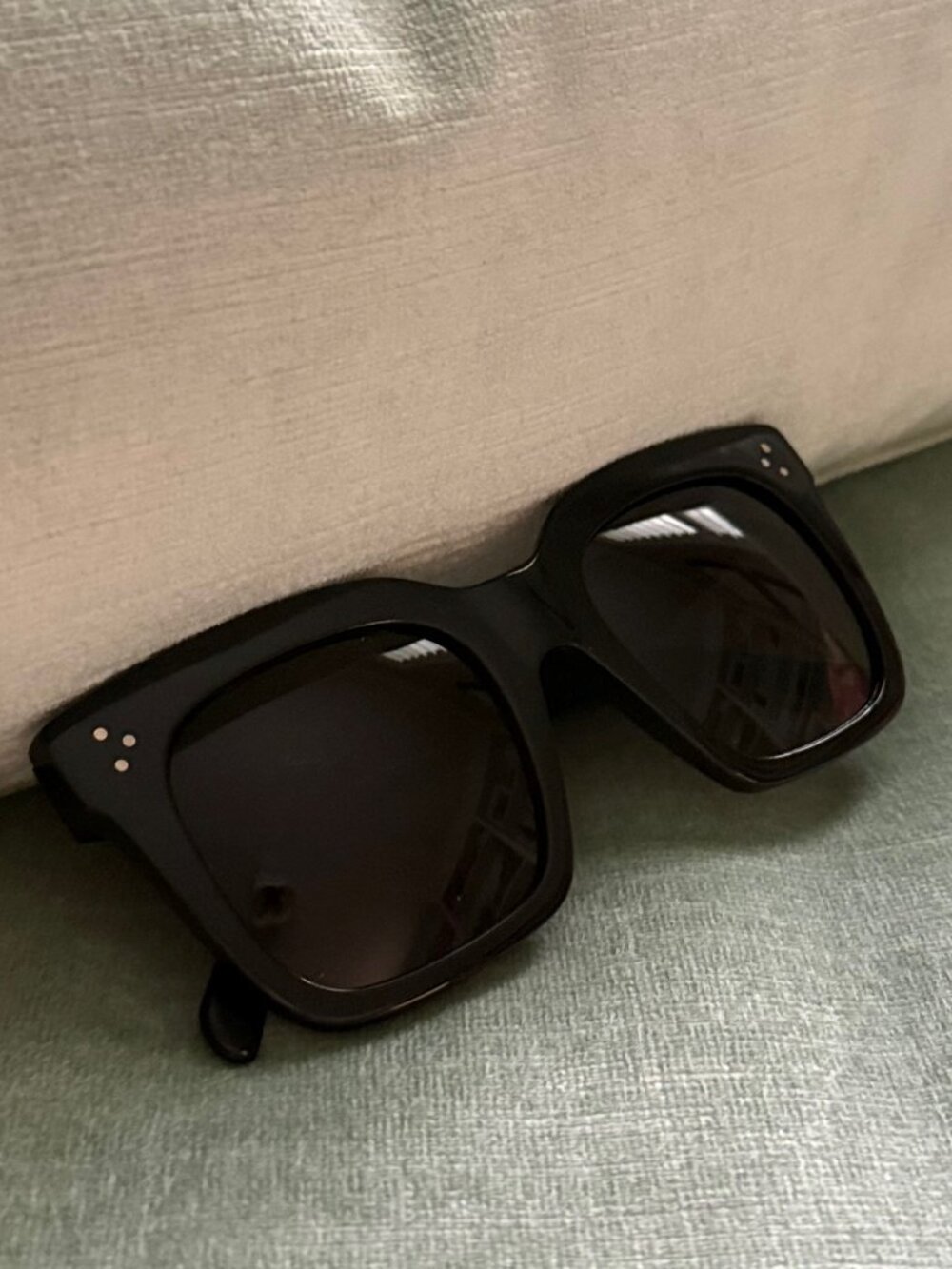 Céline Tilda Sunglasses (Phoebe Philo Era) - Black
